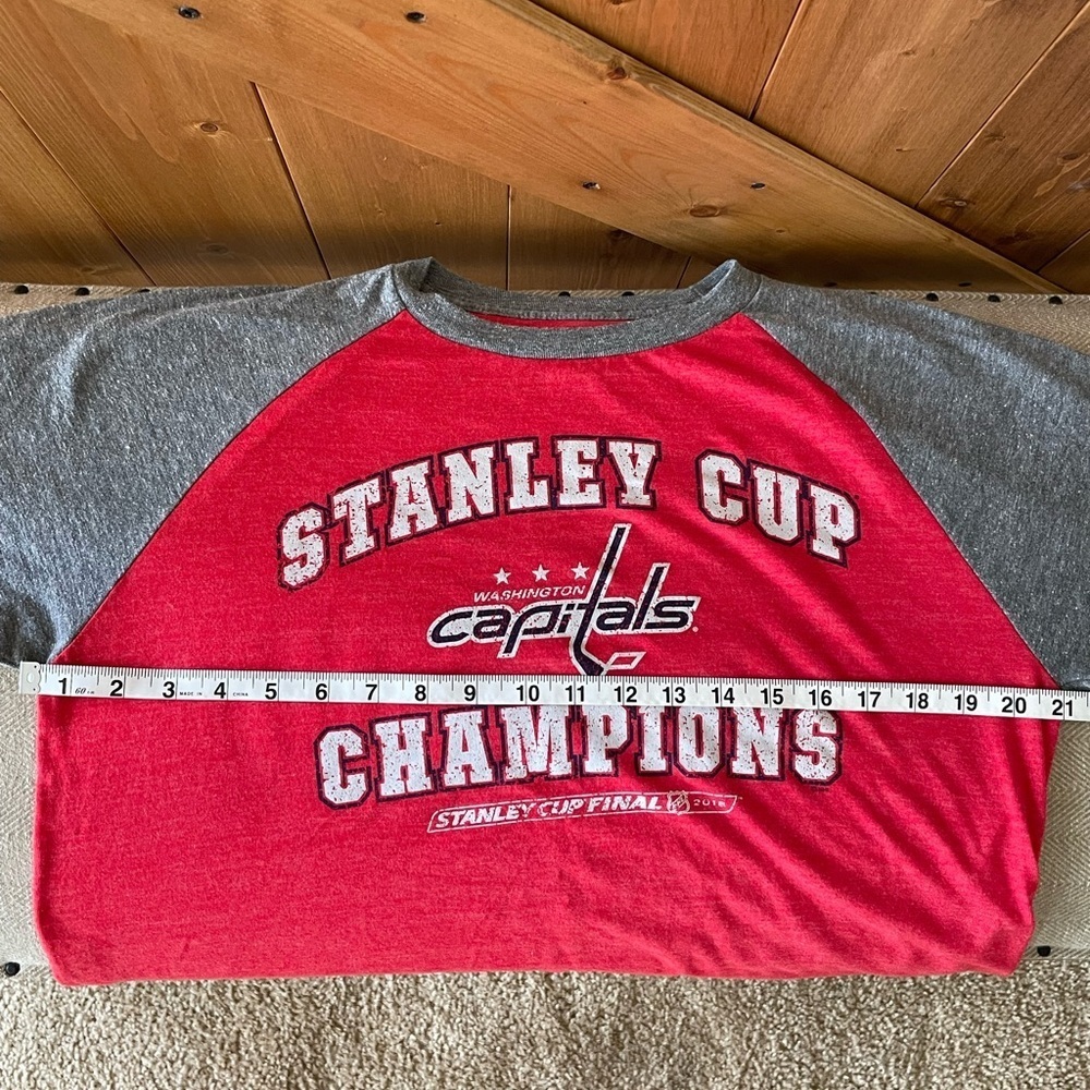 Men's Fanatics Stanley Cup 2018 Appearance Tee | Size Medium - Picture 5 of 6
